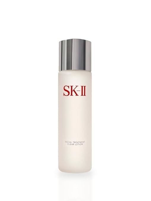 SK-II Facial Treatment Clear Lotion - Hydrating Face Toner with AHAs to Exfoliate & Visibly Improve Texture - Gentle Facial Toner Made with Salicylic & Lactic Acid for a More Even Skin Tone (5.4 oz)