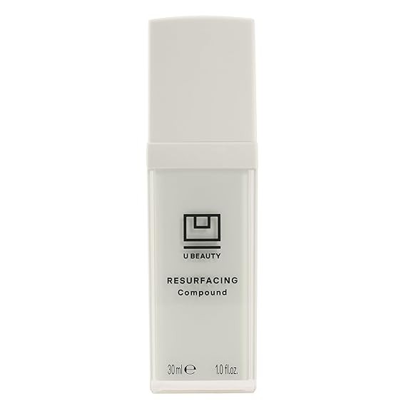 U Beauty Resurfacing Compound Serum - Renew & Illuminate Face Serum - Advanced 8-in-1 Formula with Vitamin C, Retinol, Hyaluronic Acid, & Peptides - Targets Fine Lines, Pores- 1.0 fl.oz