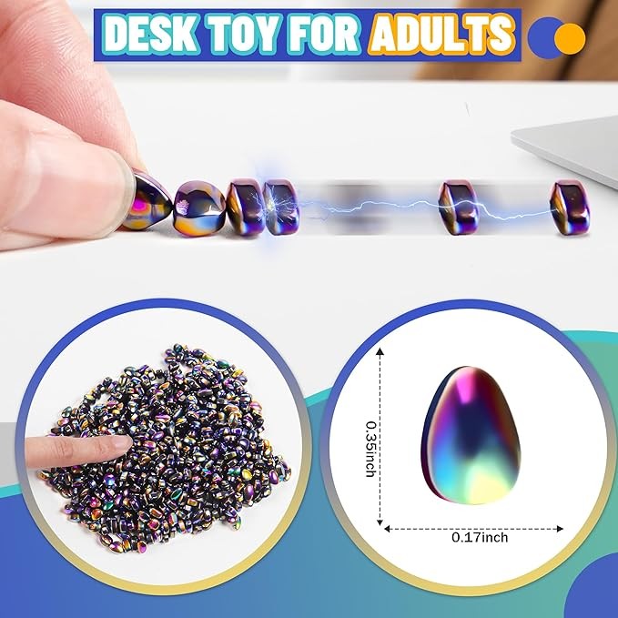egalo para canasta de Pascua, 500 unidades, para adultos, hombres, sensoriales, autismo, TDAH, oficina, escritorio, estrés, ansiedad, masilla, bolas, piedras, accesorio genial para adolescentes, niñas