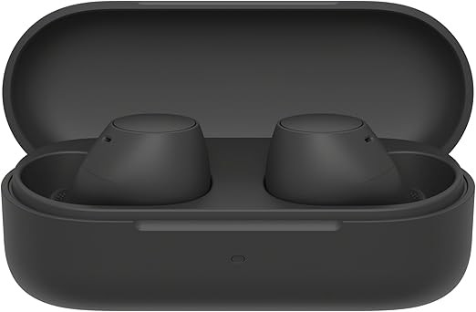 Sony WF-C510 Truly Wireless Earbuds – Small, Light, Bluetooth In Ear Headphones with Multipoint Connection, Ambient Sound, IPX4 Rating, Spotify Tap, Quick Charge, 22 HR Battery, iOS & Android - Black
