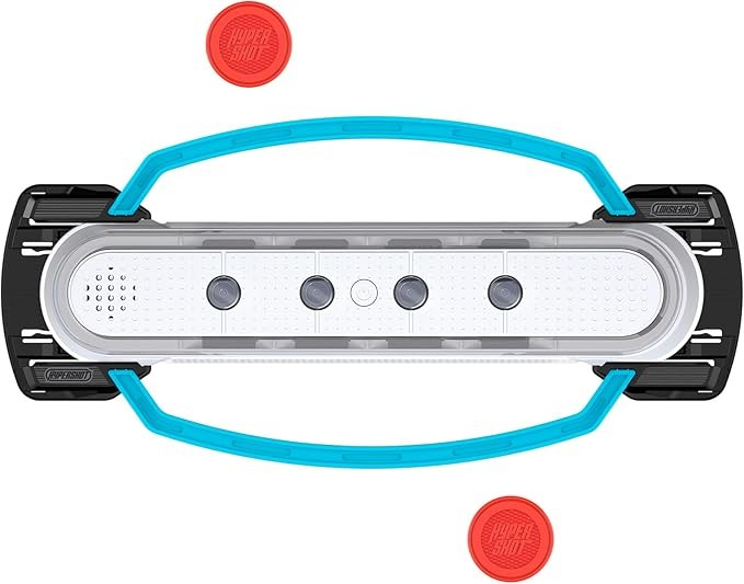 Hasbro Gaming Hypershot - Juego electrónico de hockey de mesa | 5 juegos en 1 | Música, luces y sonidos | A partir de 8 años | para 1 a 2 jugadores | Juegos de mesa para niños