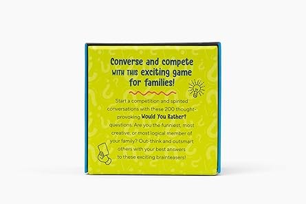 Would You Rather? Family Card Game: Fun Questions, Hilarious Answers, Lively Conversations!