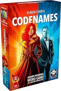 CGE - Juego de mesa con nombres en código (2ª edición) The Top Secret Word Association, juego de fiesta para amigos y familiares, más de 4 jugadores