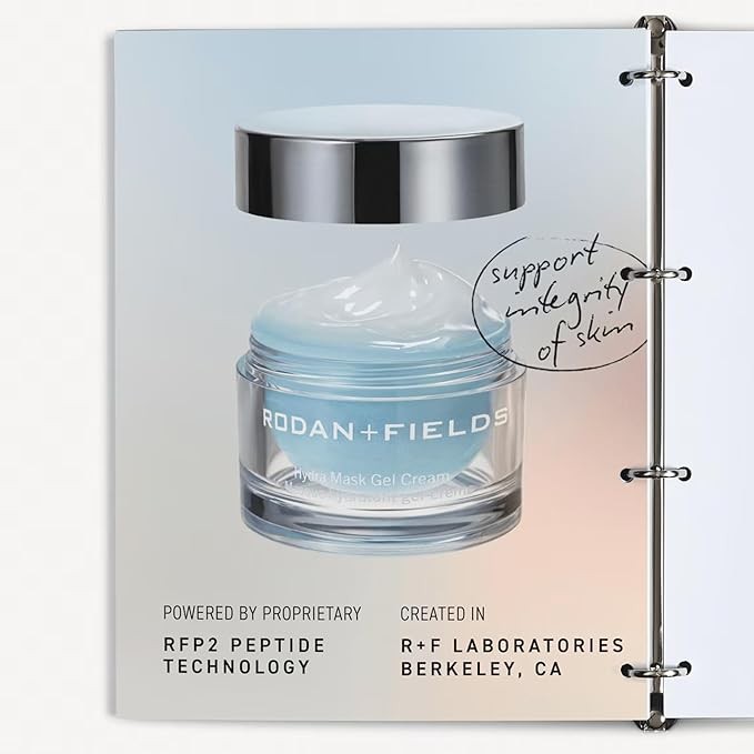 RODAN + FIELDS Hydra Mask Gel Cream | Lightweight Overnight Hydration Treatment with Hyaluronic Acid, Peptides & Electrolytes | Moisturizing Gel Cream for All Skin Types | 1.7 oz